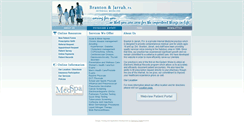 Desktop Screenshot of bjpa.net